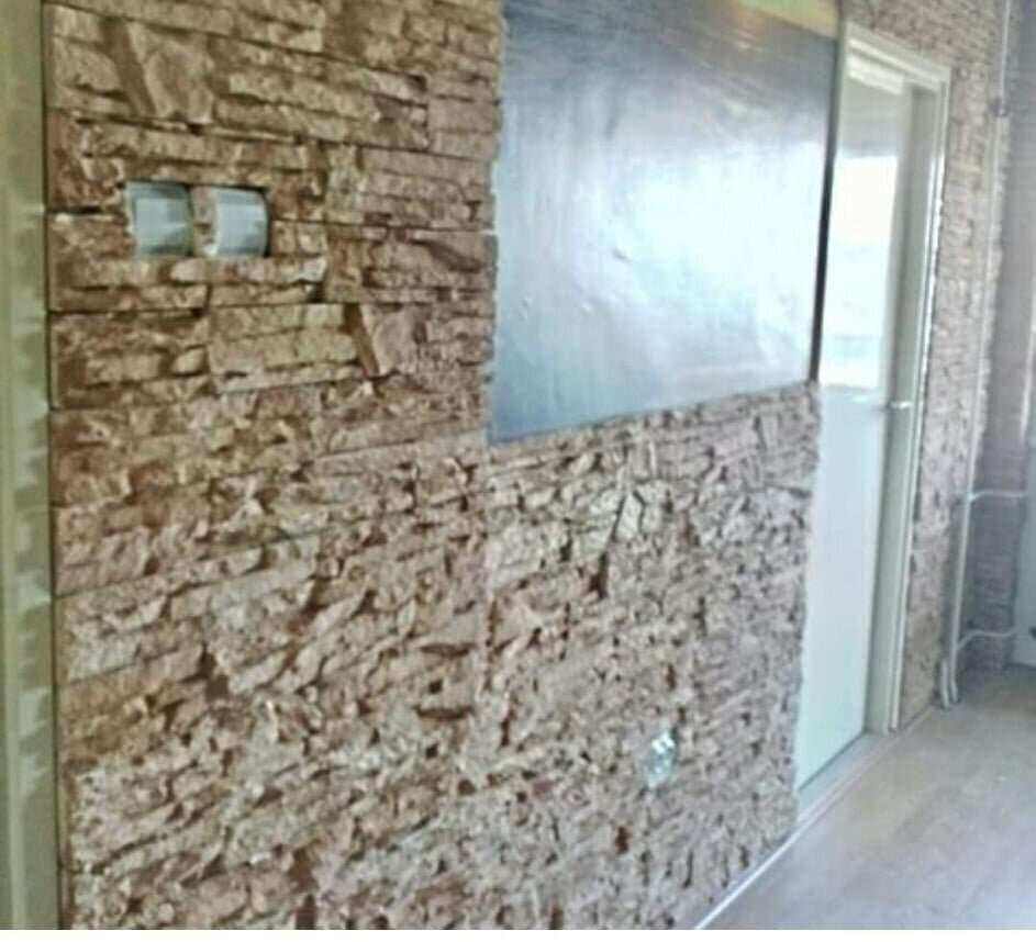 Ugrađen dekorativni kamen na zidu