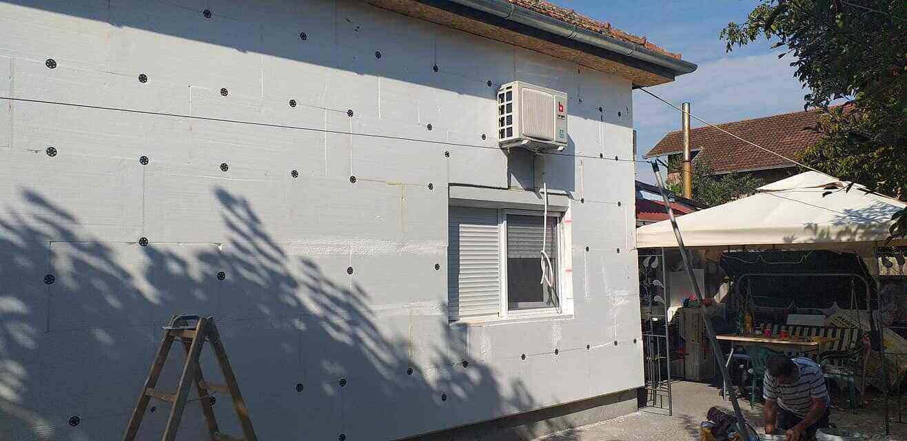 Stiropor za izolaciju na fasadi kuće